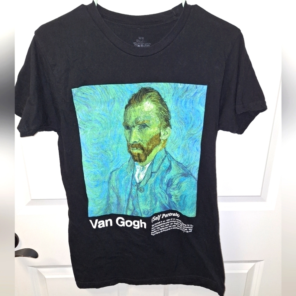 A Philcos Van Gogh Self Portrait men's short sleeve t-shirt. EUC.